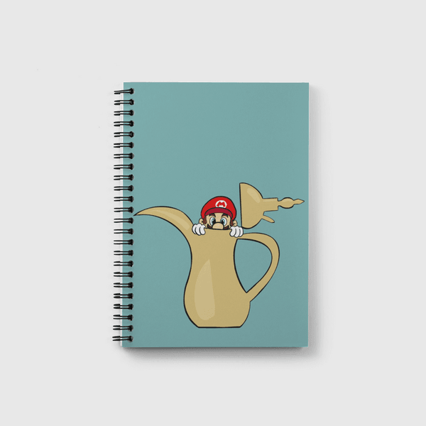 SuperMario & Arabic coffee Notebook