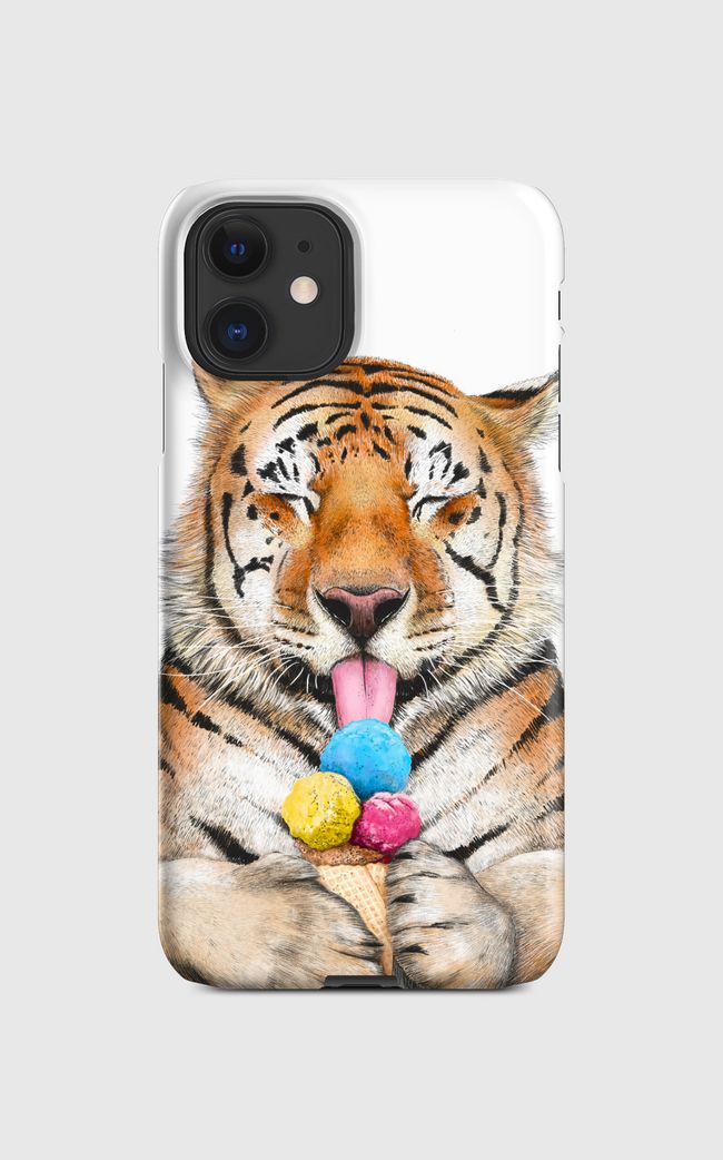 Tiger with ice cream - Regular Case