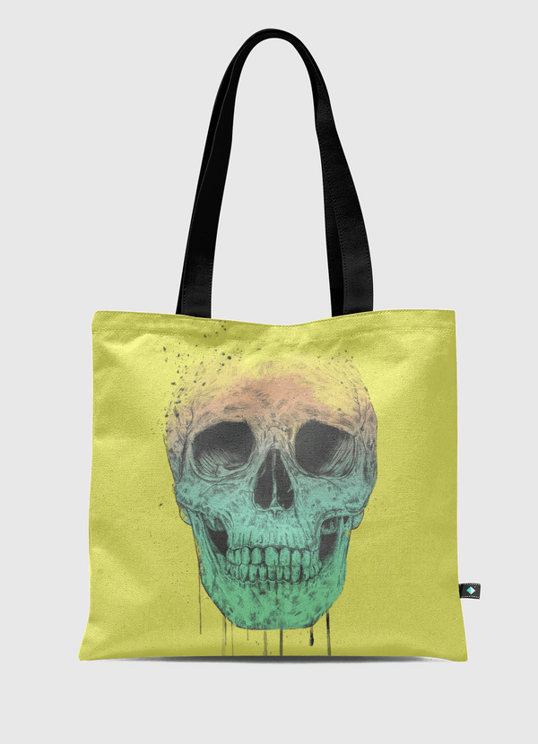 Pop art skull Tote Bag