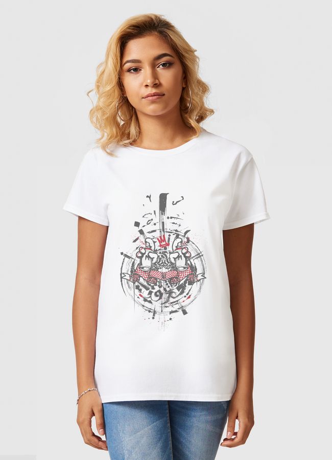 جرافيتي 1 - Women Basic T-Shirt
