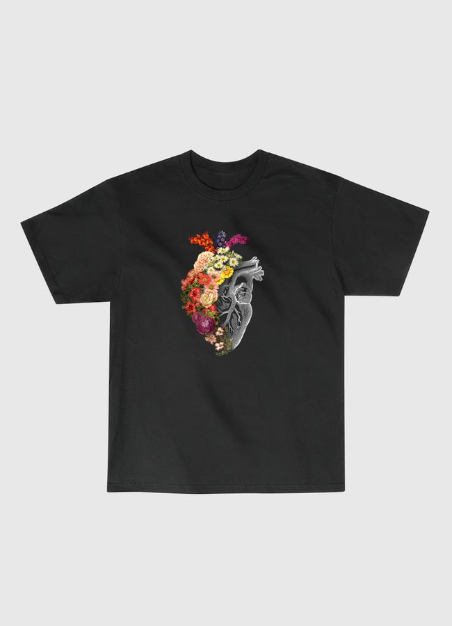 Flower Heart Spring - Classic T-Shirt