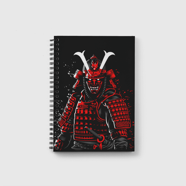 Samurai red Notebook