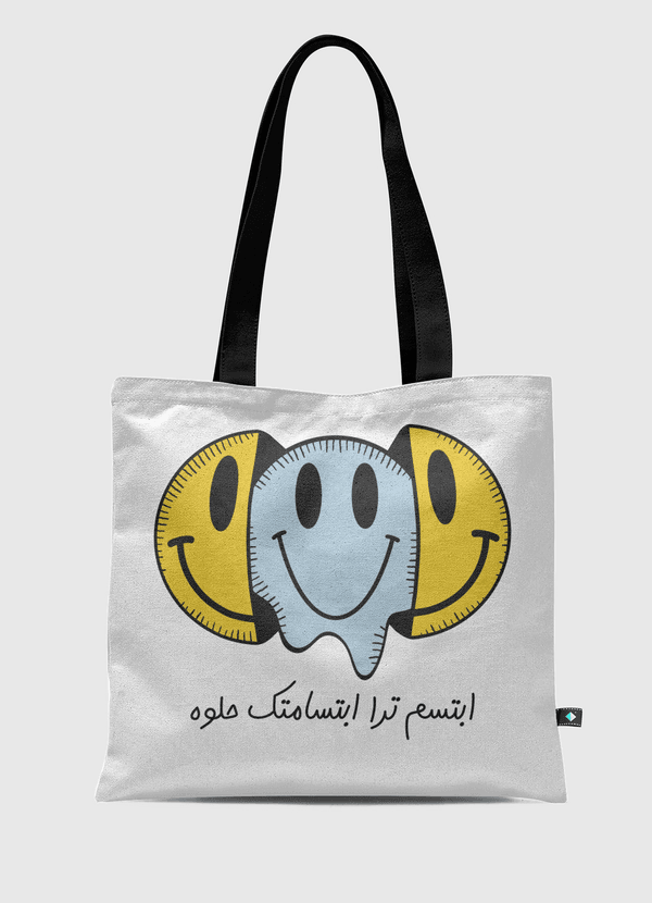 Smiley Face Tote Bag