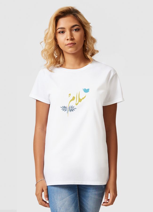 PEACE | سلام - Women Basic T-Shirt