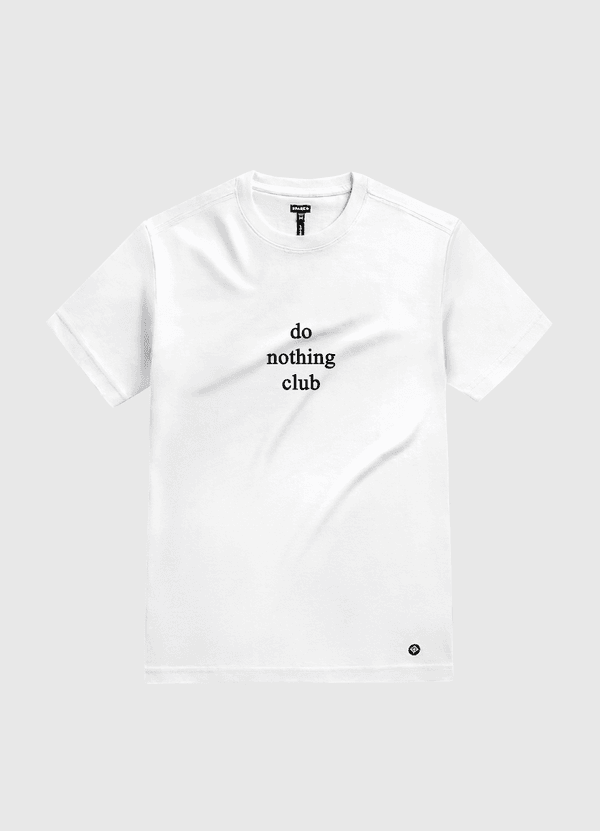 Do nothing club White Gold T-Shirt