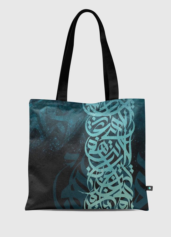 space calligraphy - Tote Bag