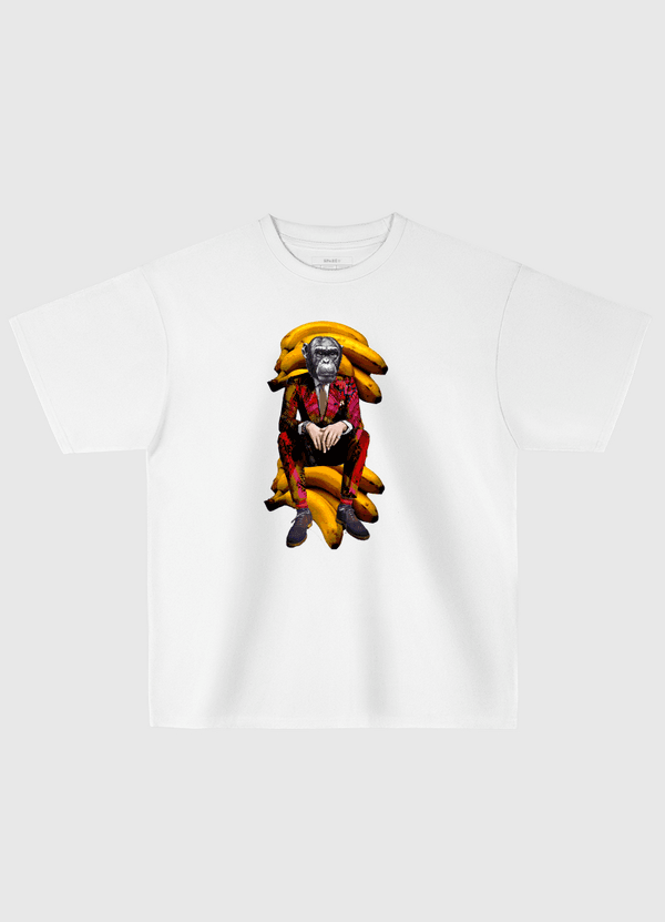 Banana Monkey Oversized T-Shirt