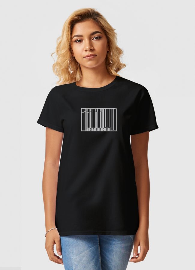 Spark Barcode - Women Basic T-Shirt