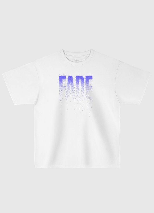 Fade Tipografia - Oversized T-Shirt