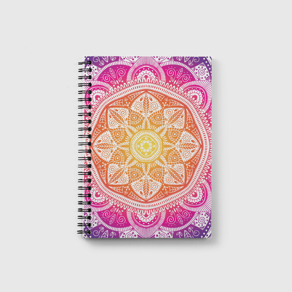 Mandala Pattern 009 Notebook