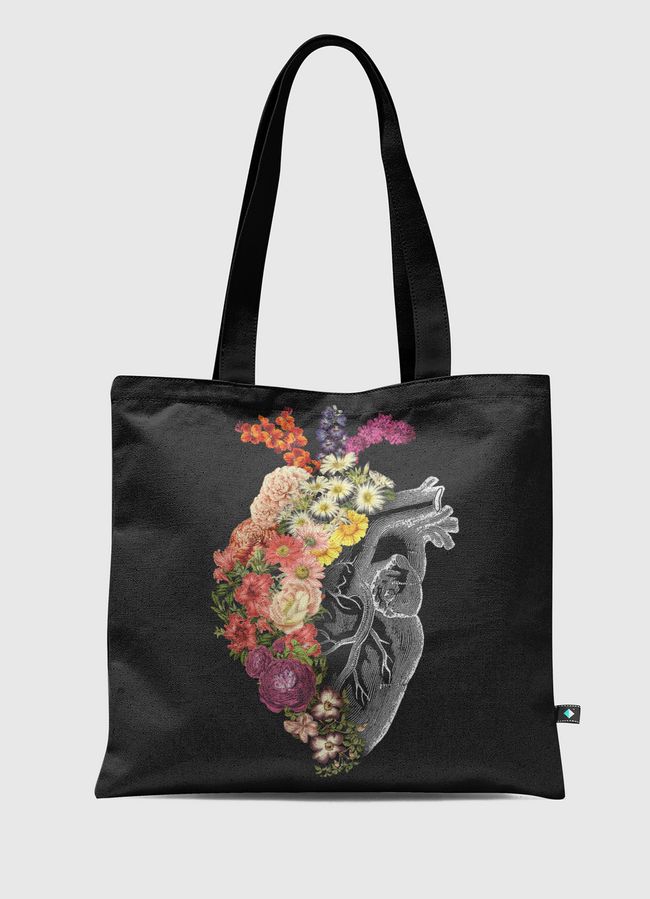 Flower Heart Spring - Tote Bag