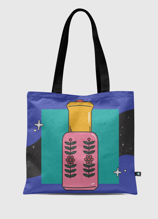 دهن العود الوردي Tote Bag