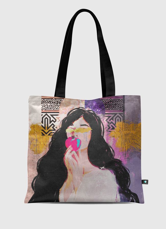 تفاحة |  apple - Tote Bag