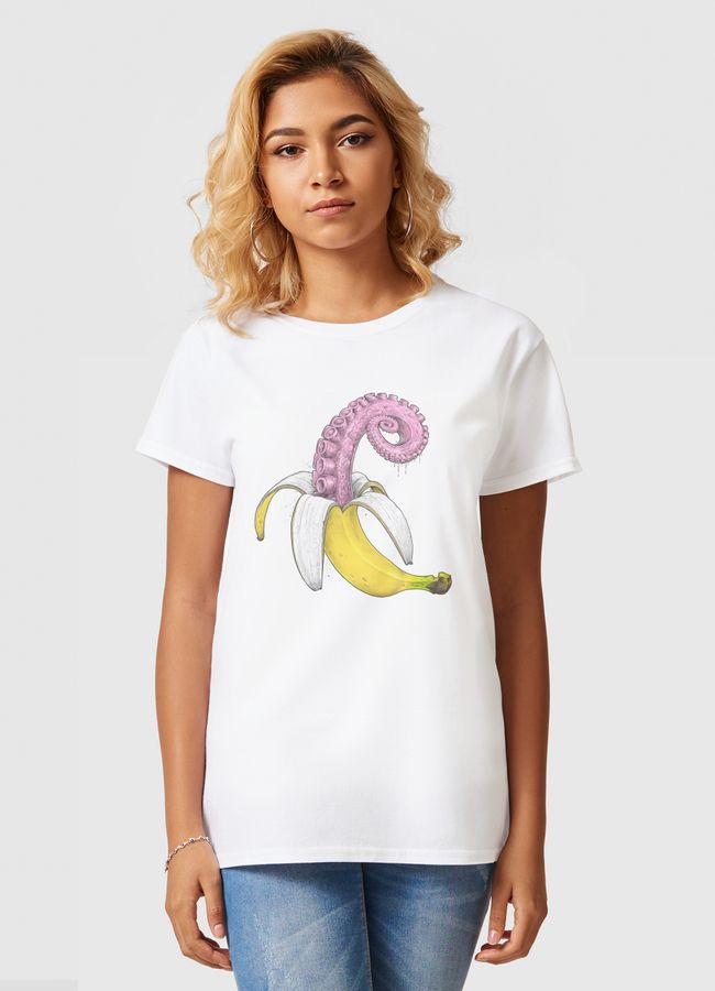 Octopus banana - Women Basic T-Shirt