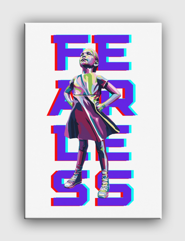 Fearless Girl Canvas