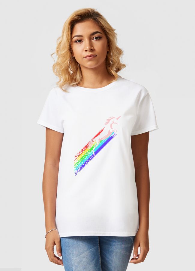 Pixel unicorn - Women Basic T-Shirt