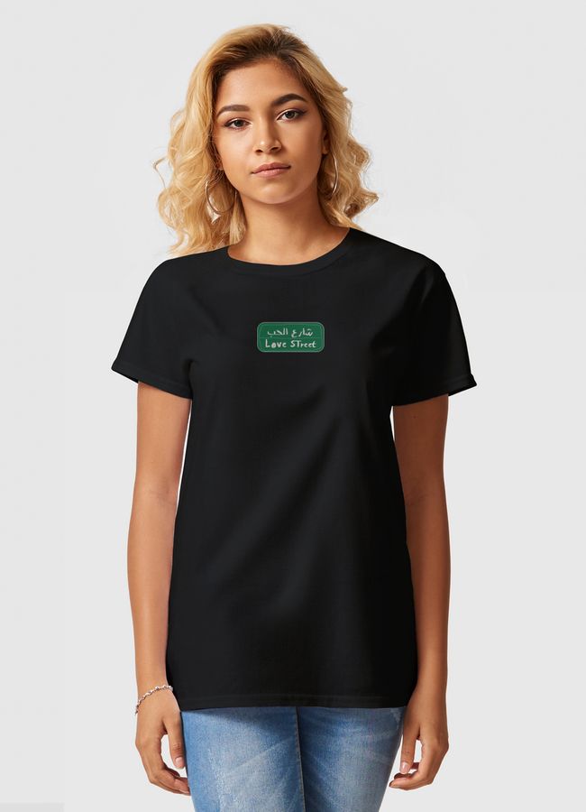 شارع الحب - Women Basic T-Shirt