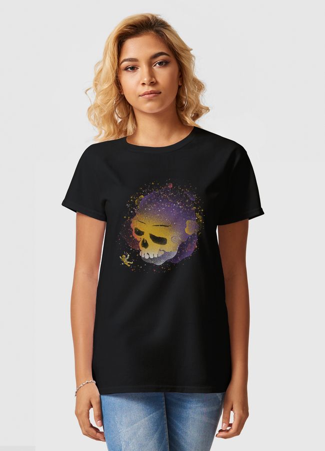Skull Galaxy - Women Basic T-Shirt