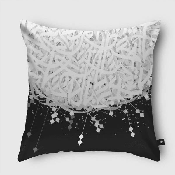  Black Universe  Throw Pillow