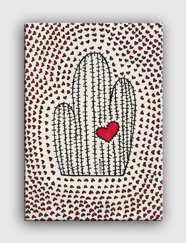 Cactus love Canvas