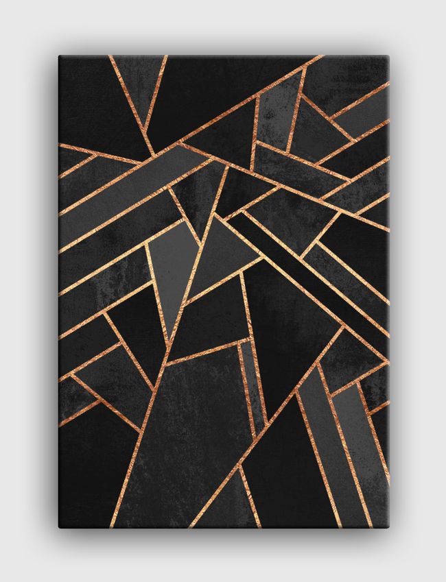 Black Night - Canvas