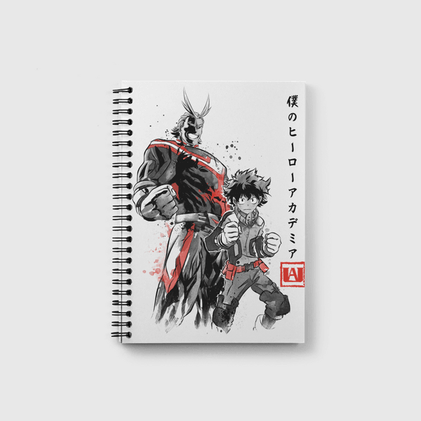 Hero Academy sumie Notebook