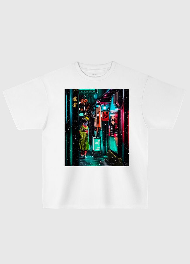 Cyber Geisha  - Oversized T-Shirt