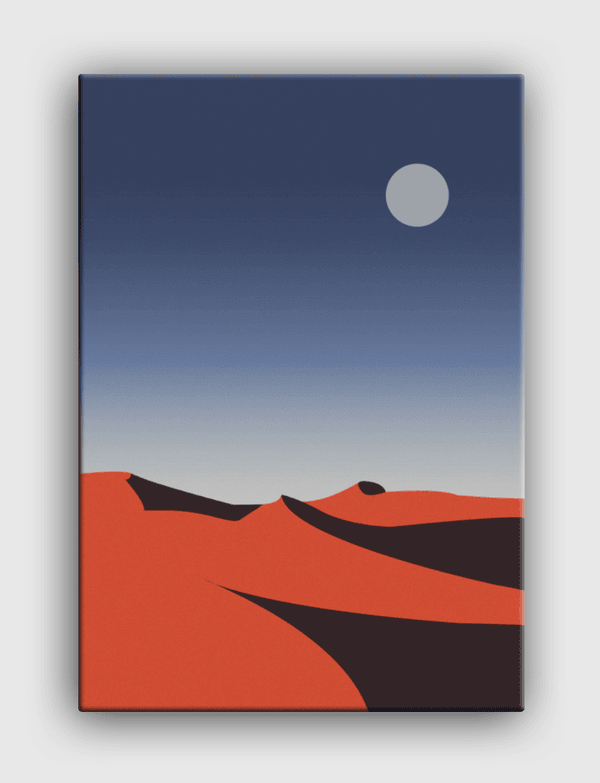 Desert Night Canvas