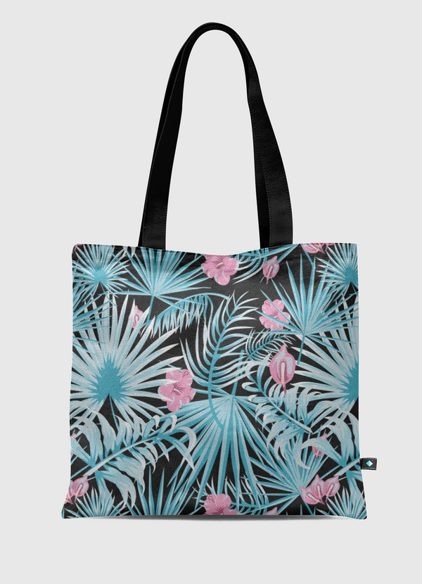 la forêt bleue Tote Bag