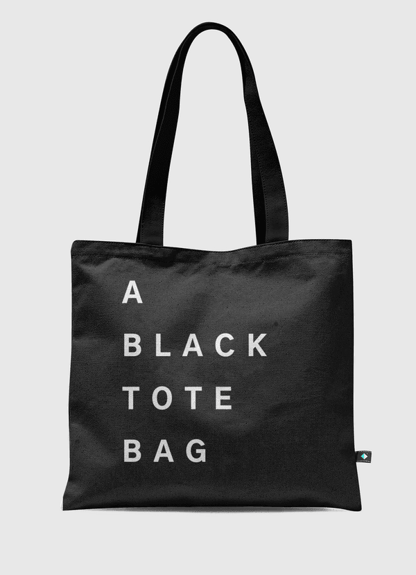 Clearly, A Black Tote Bag Tote Bag