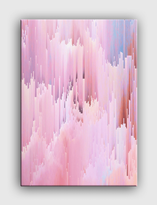 Delicate glitches Canvas