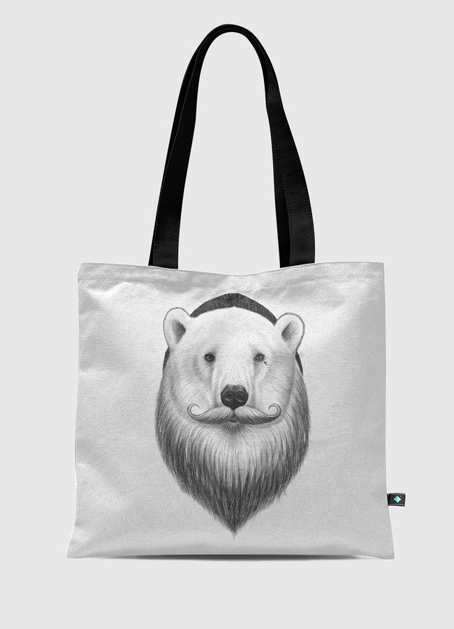 Bearded polar bear - Tote Bag