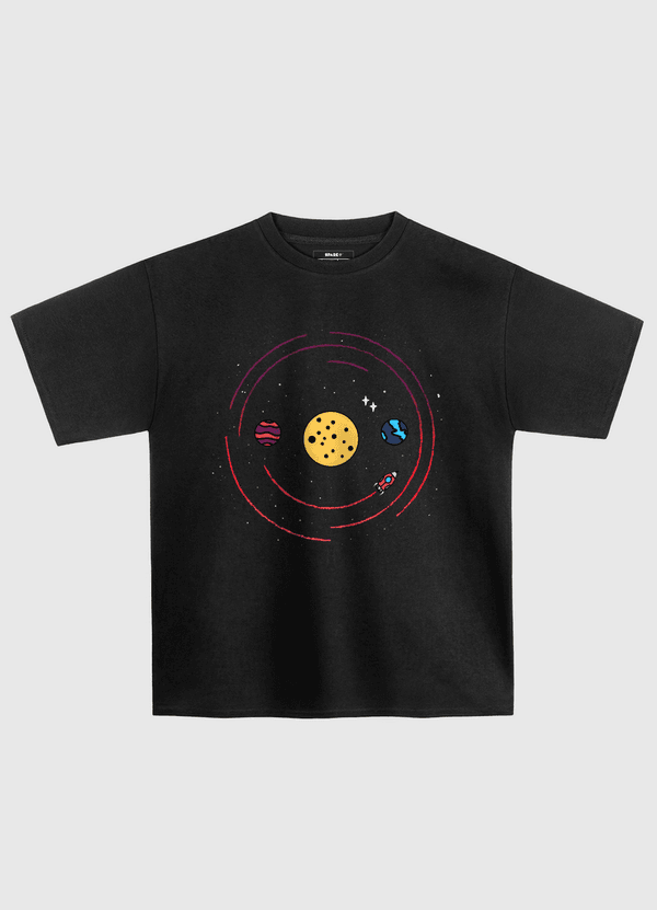 Smile, you are in space Oversized T-Shirt
