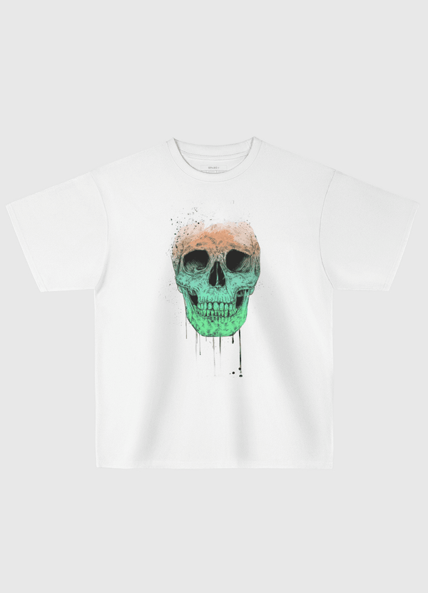 Pop art skull Oversized T-Shirt