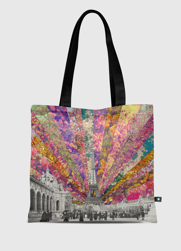 Vintage Paris Tote Bag