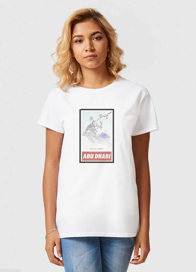 Abu Dhabi - Women Basic T-Shirt