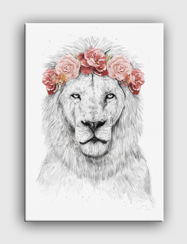 Festival lion - Canvas