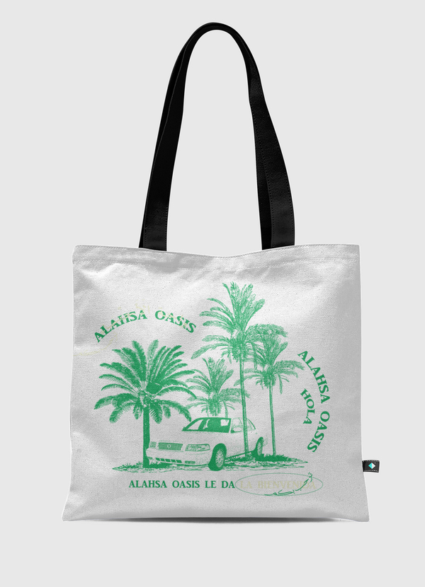 واحة النخيل Tote Bag
