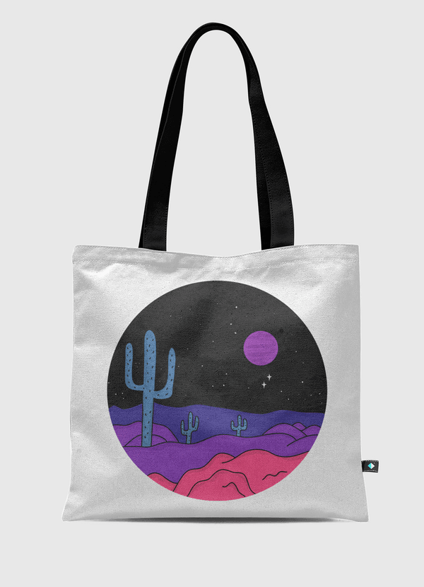 Violet Planet Tote Bag