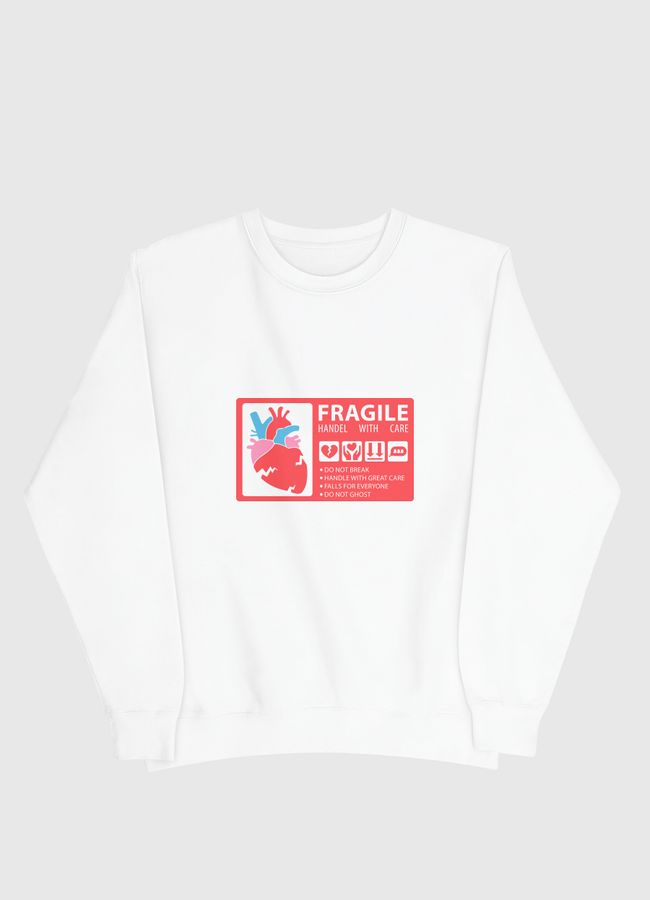 FRAGILE - HANDEL WITH CARE - Men Sweatshirt