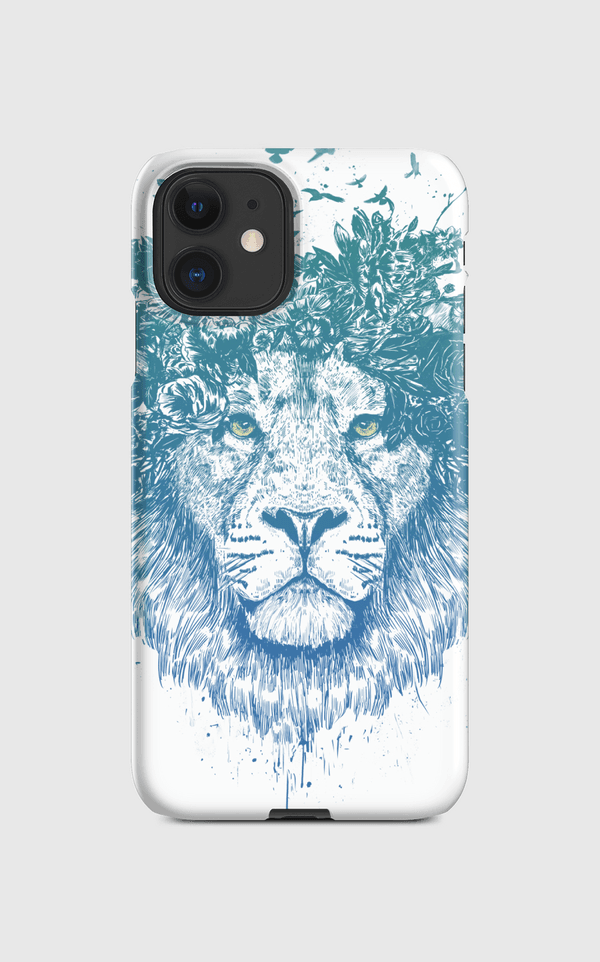 Floral lion Regular Case