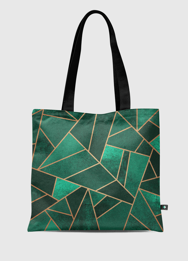 Emerald And Copper Tote Bag