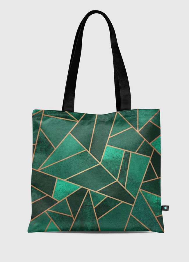 Emerald And Copper - Tote Bag