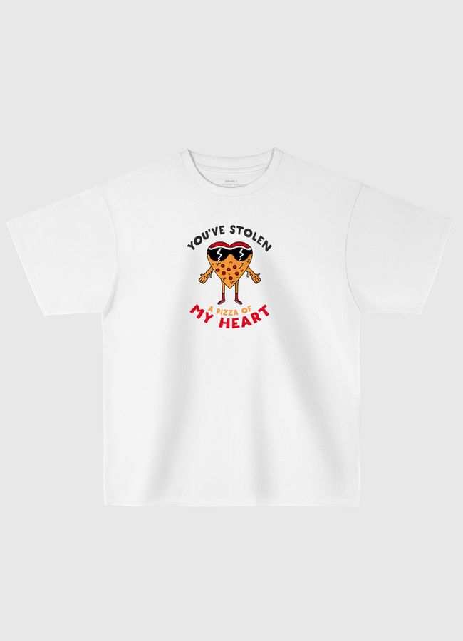 Pizza of my Heart - Oversized T-Shirt