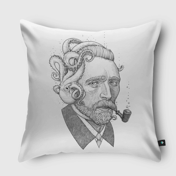 Van Gogh Throw Pillow