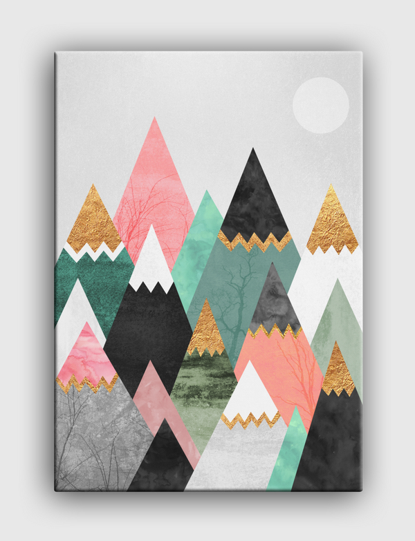 Pretty Mountains Canvas