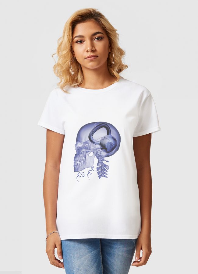 Gym Skull - Women Basic T-Shirt