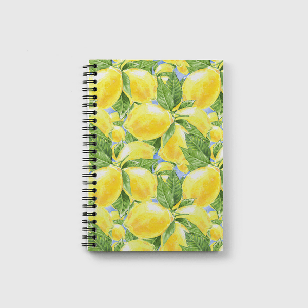 Boho Lemon Notebook