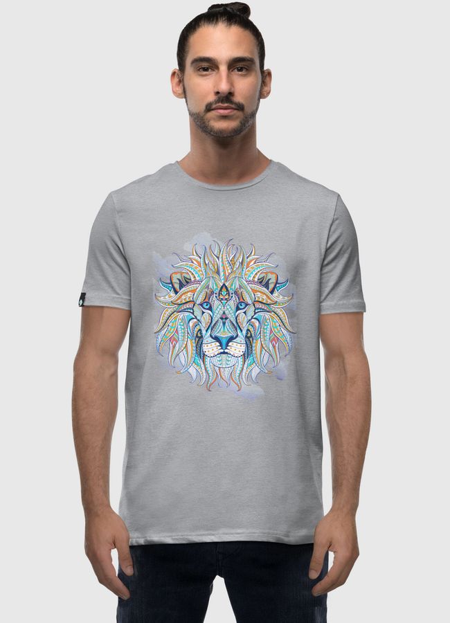 Ethnic  Blue Lion - Men Premium T-Shirt