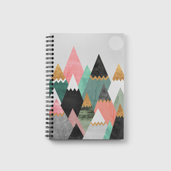 Pretty Mountains Notebook